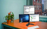 Triple LCD LED Computer Monitor Desk Stand, 5 Years Warranty (EF003T)