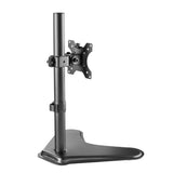 Single Monitor Mount for 13-32 Inch Computer Screens, Improved LCD/LED Monitor Riser, Height/Angle Adjustable Single Desk Mount Stand, Holds up to 17.6lbs, 5 Years Warranty (EF001)