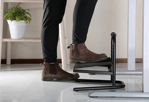 Heavy Duty High height Foot Rest , 15.3 cm to 27.8 cm height range Footstool Model No (FR03)