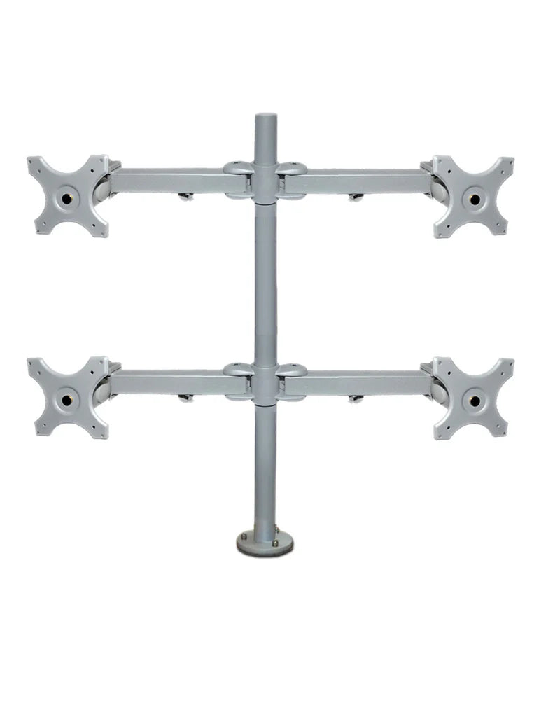 Four Monitor Stand - Fix Type, 5 Years Warranty (4MS-FT)