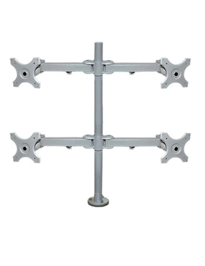 Four Monitor Stand - Fix Type, 5 Years Warranty (4MS-FT)