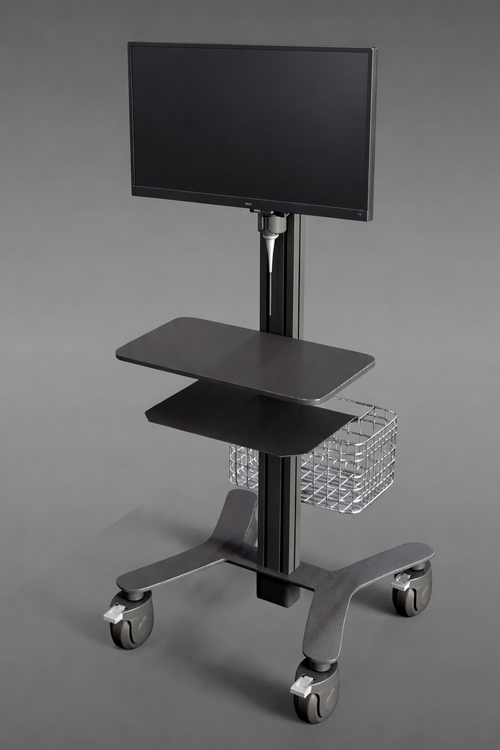 HSM-7 Point-of-Care (POC) Medical Cart - Mobile Doctor’s Workstation