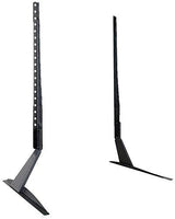 Renewed Universal TV Stand Base, Table top Pedestal Mount Fits 32 37 40 42 47 50 55 60 inch LCD LED Plasma TVs, 110 Lb Capacity (RS201)