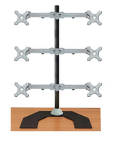Six Monitor Stand - Freestanding - Vertical, 5 Years Warranty (6MS-FV)
