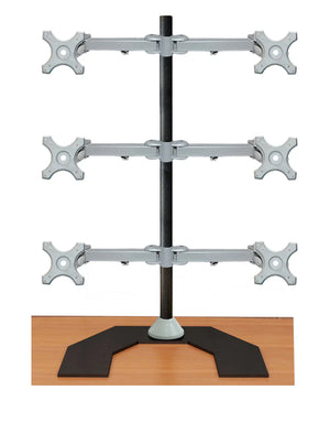 Six Monitor Stand - Freestanding - Vertical, 5 Years Warranty (6MS-FV)