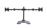 Freestanding Dual Monitor Mount, Fully Articulating Heavy-Duty Broad Arms, Compatible for Two Screens up to 32 inches with Standards 75 * 75mm and 100 * 100mm VESA Holes, 5 Years Warranty, Black (2HDF)