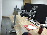 Dual LCD LED Monitor Desk Mount Stand -Fully Adjustable Arm fits 2 Screens up to 27", 5 Years Warranty, Silver (RC2ES)