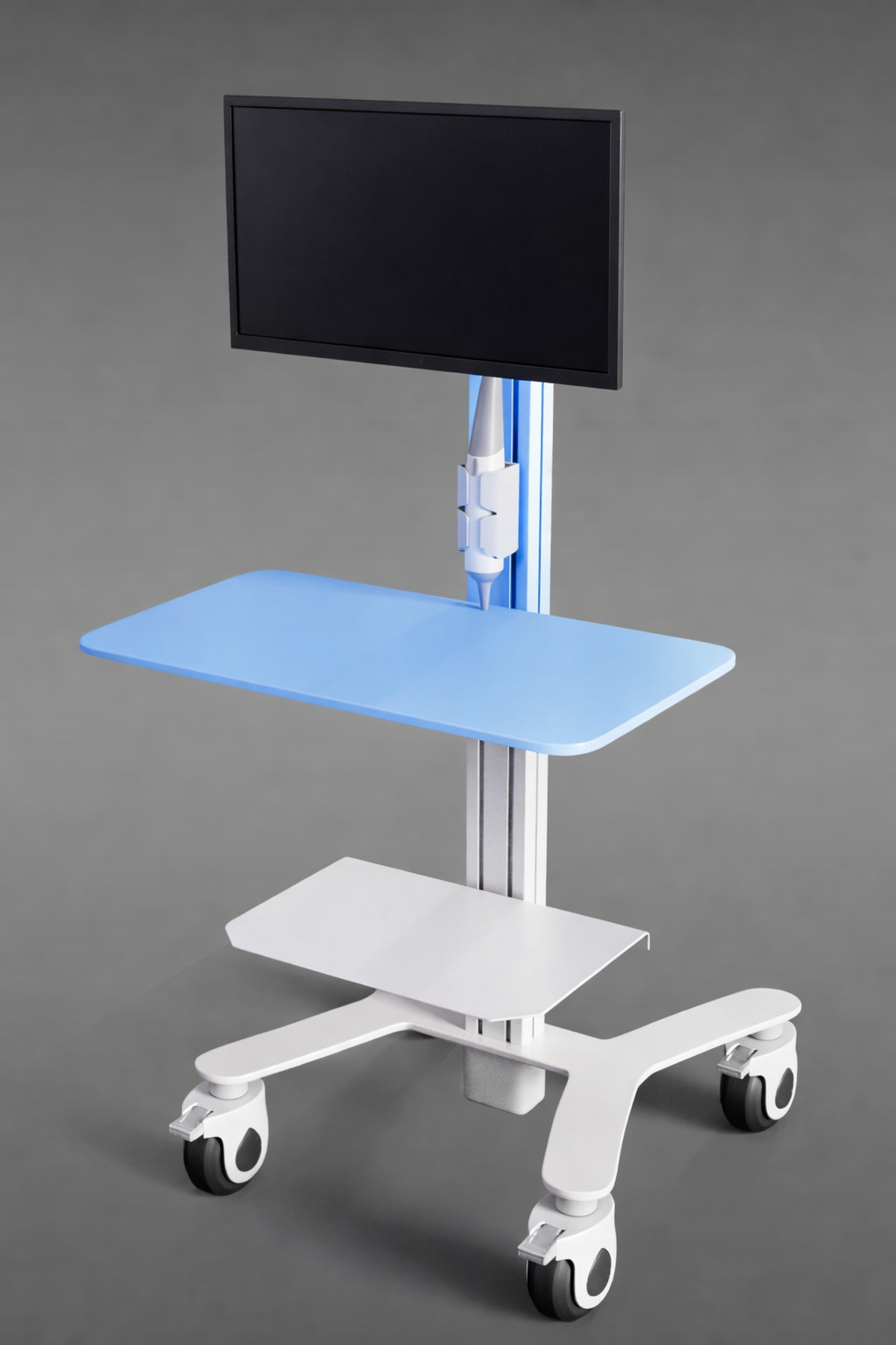 HSM-7 Point-of-Care (POC) Medical Cart - Mobile Doctor’s Workstation