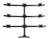 Nine Monitor Stand - Freestanding with White Wider Arm, 5 Years Warranty (9MS-FW)
