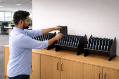 Laptop and Tablet Charging Rack (Open Type Desktop Station) – OLAB 1