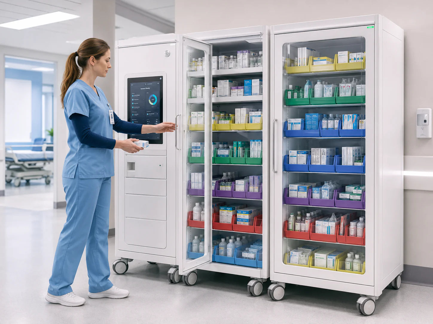 RFID Consumables Storage Cabinet