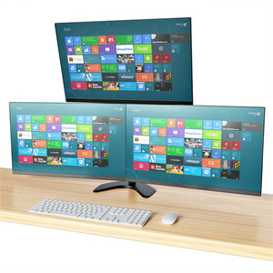 Triple LCD LED Computer Monitor Desk Stand, 5 Years Warranty (EF003T)