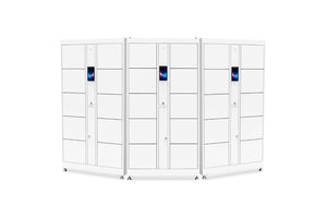 Face Recognition IC Card Controlled Smart Storage Cabinet Locker