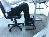 Heavy Duty High height Foot Rest , 15.3 cm to 27.8 cm height range Footstool Model No (FR03)