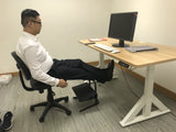 Heavy Duty High height Foot Rest , 15.3 cm to 27.8 cm height range Footstool Model No (FR03)