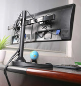 Premium Dual Monitor Stand -Freestanding, 5 Years Warranty (2MSFHW)