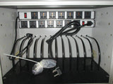 12-Laptop/Chromebook Charging Cart, Black (RCTP 12)