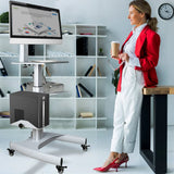 Sit Stand Workstation by Gas Lift GMCT09