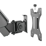 Adjustable LCD Monitor Gas Arm, 5 Years Warranty LMS-PMS-B (Black)
