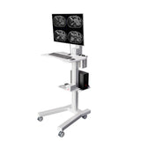 Computer Mobile Cart, White (MCT09-W)