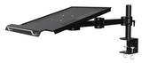 Fully Adjustable Extension with C-Clamp Single Laptop Notebook Desk Mount Stand, Black (RCLAPTOP)