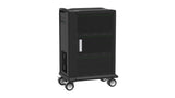 Tablet Charging Cabinet/Cart Suitable for Tablets up to 11 Inches, 48-BIT Workstation, Black (RM48)