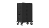 Tablet Charging Cabinet/Cart Suitable for Tablets up to 11 Inches, 48-BIT Workstation, Black (RM48)