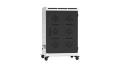 RN32 iPad & Tablet Charging Cabinet – 32 Slots, QC3.0 Fast Charging, Charge & Sync (Up to 13") – White/Black