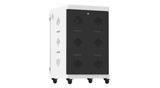 Tablets/Laptops Plug-in Charging Cart (PDU) Suitable for 15.6" Tablets Or Laptops, 30-BIT Workstations, White/Black (RP30-A)