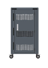 Tablets/Laptops Charging Cart Suitable for 15.6" Tablets Or Laptops, 36-BIT Workstations, Black (RP36-B-18W)