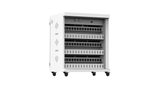 Tablets/Laptops Plug-in Charging Cart (PDU) Suitable for 15.6" Tablets Or Laptops, 45-BIT Workstations, White/Black (RP45-A)