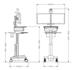 Telemedicine System Cart (MC-T)