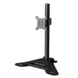 Single Monitor Mount for 13-32 Inch Computer Screens, Improved LCD/LED Monitor Riser, Height/Angle Adjustable Single Desk Mount Stand, Holds up to 17.6lbs, 5 Years Warranty (EF001BR)