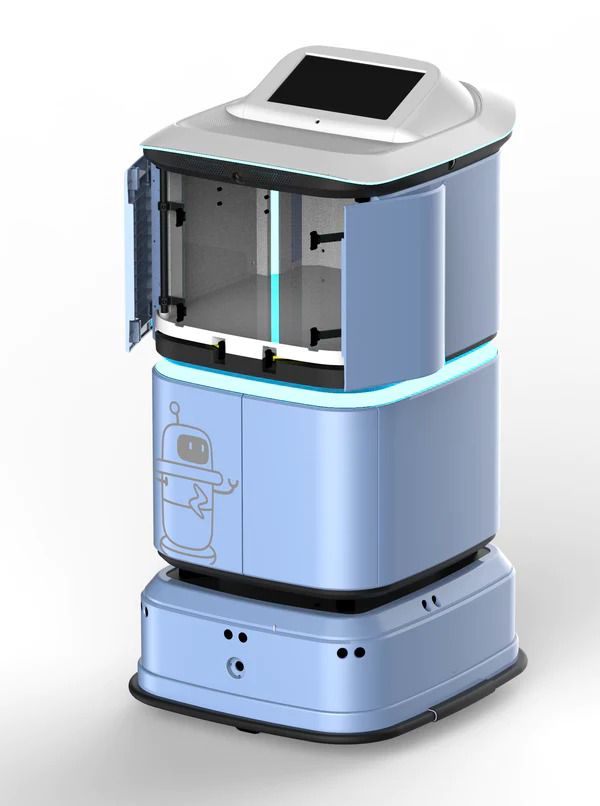 Rifebot delivery robot for hotels restaurants hospitals