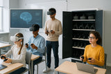VR Headset Charging Cart & Storage Cabinet