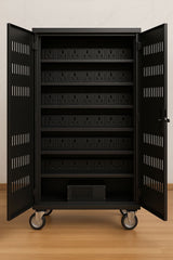 VR Headset Charging Station & Storage Cabinet