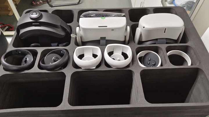 VR Headset to VR Glasses Fast Charge High-Quality Durable PVC Waterproof Material Charging Trolley