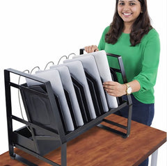 Laptop and Tablet Charging Rack (Open Type Desktop Station) – OLAB 1