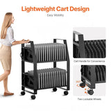 32 Slot Open Laptop Charging Rack & Trolley (For Laptops & Tablets up to 15.6") – OLAB3