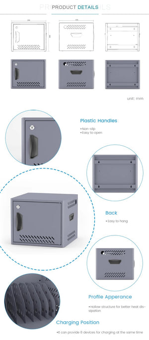Single Bay Charging & Storage Cabinet