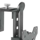Single Screen Ultra Thin Adjustable Cubicle Wall Attachment Monitor Hanger for 15 to 29 inch LCD Clamp Stand, 5 Years Warranty (CUB01)