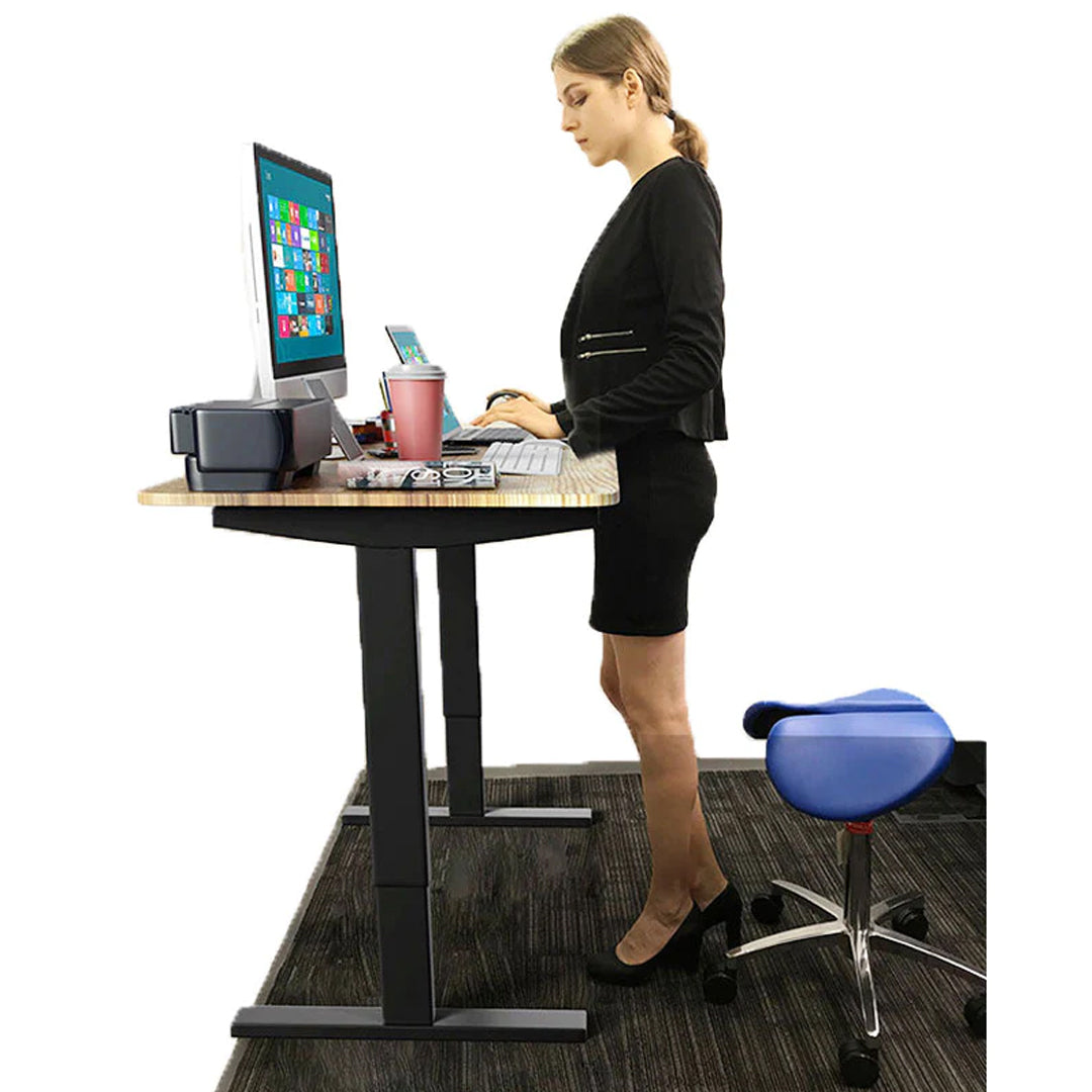 Hand Cranked Height Adjustable Sit Stand Desk IManual Height Adjustable Standing Desks in India