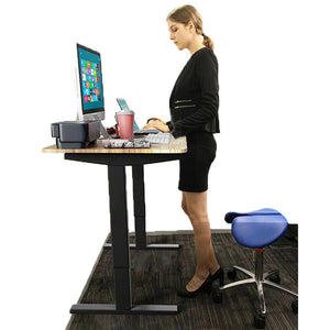 Hand Cranked Height Adjustable Sit Stand Desk I  Manual Height Adjustable Standing Desks in India