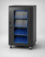 RIFE 40-50 device storage cabinet loaded with laptops