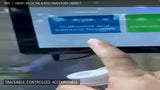 RFID medical cabinet item record and validity data