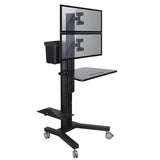Dual Computer Mobile Cart (MCT09-a)