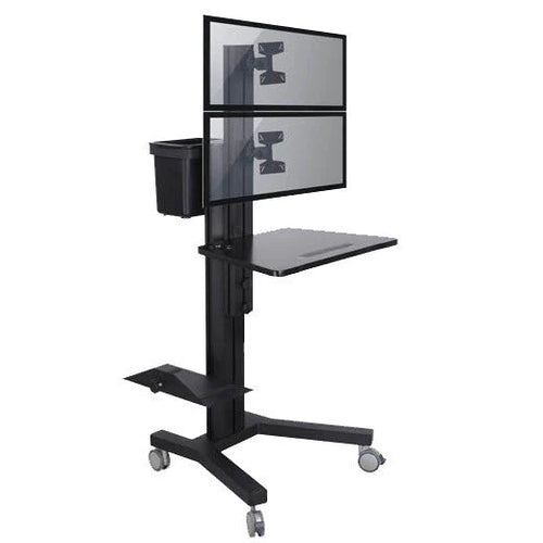 Dual Computer Mobile Cart (MCT09-a)