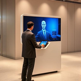 AI-Powered Interactive Kiosk with Digital Avatar