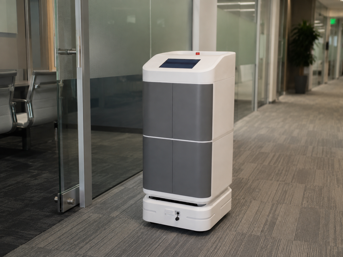 RIFE Closed Compartment Autonomous Delivery Robot