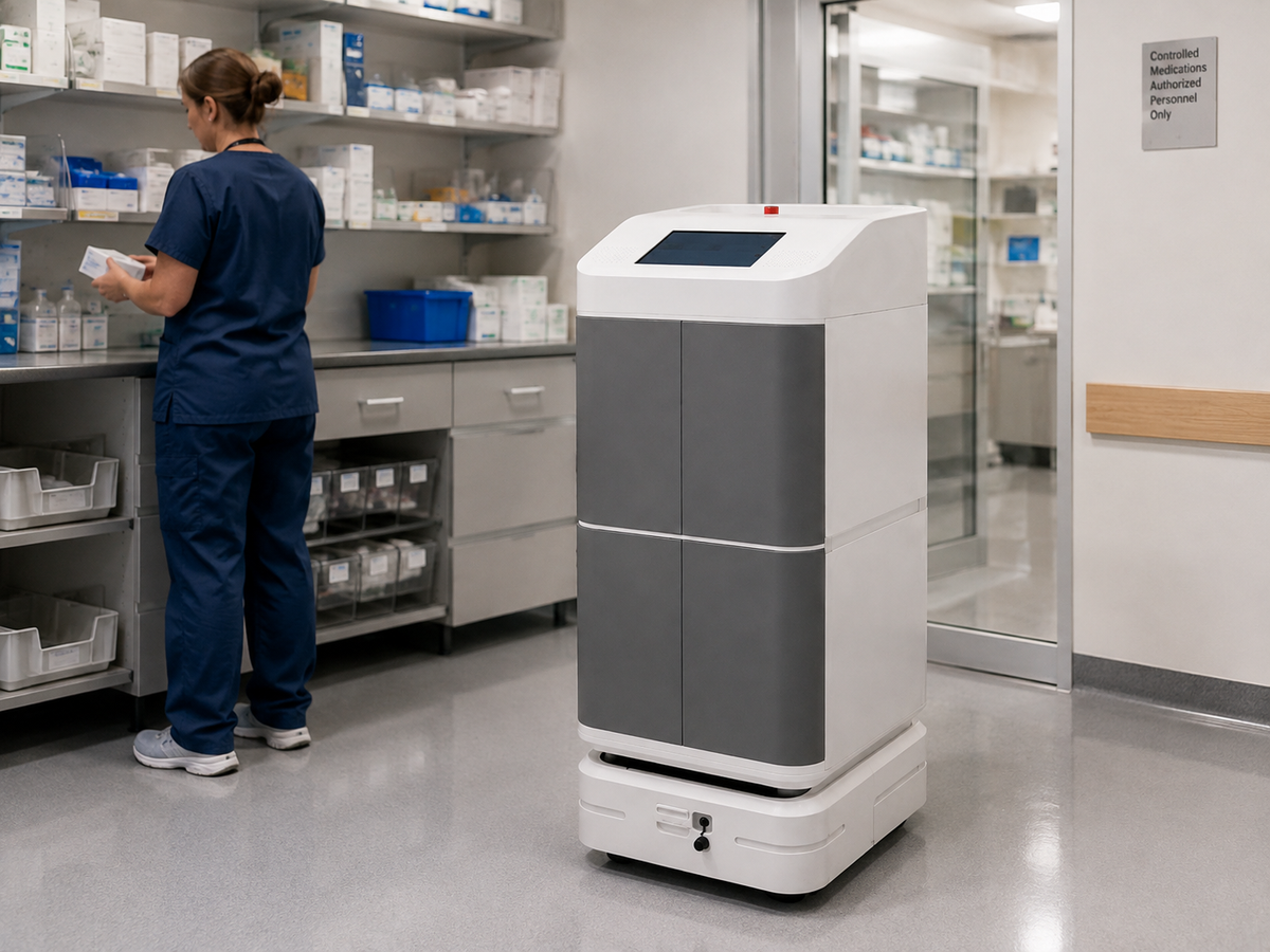 RIFE Closed Compartment Autonomous Delivery Robot